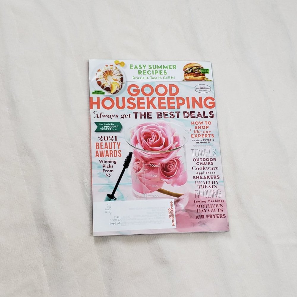 Good Housekeeping Magazine May 2021 Lifes Headquarters Issue New Mailed Edition